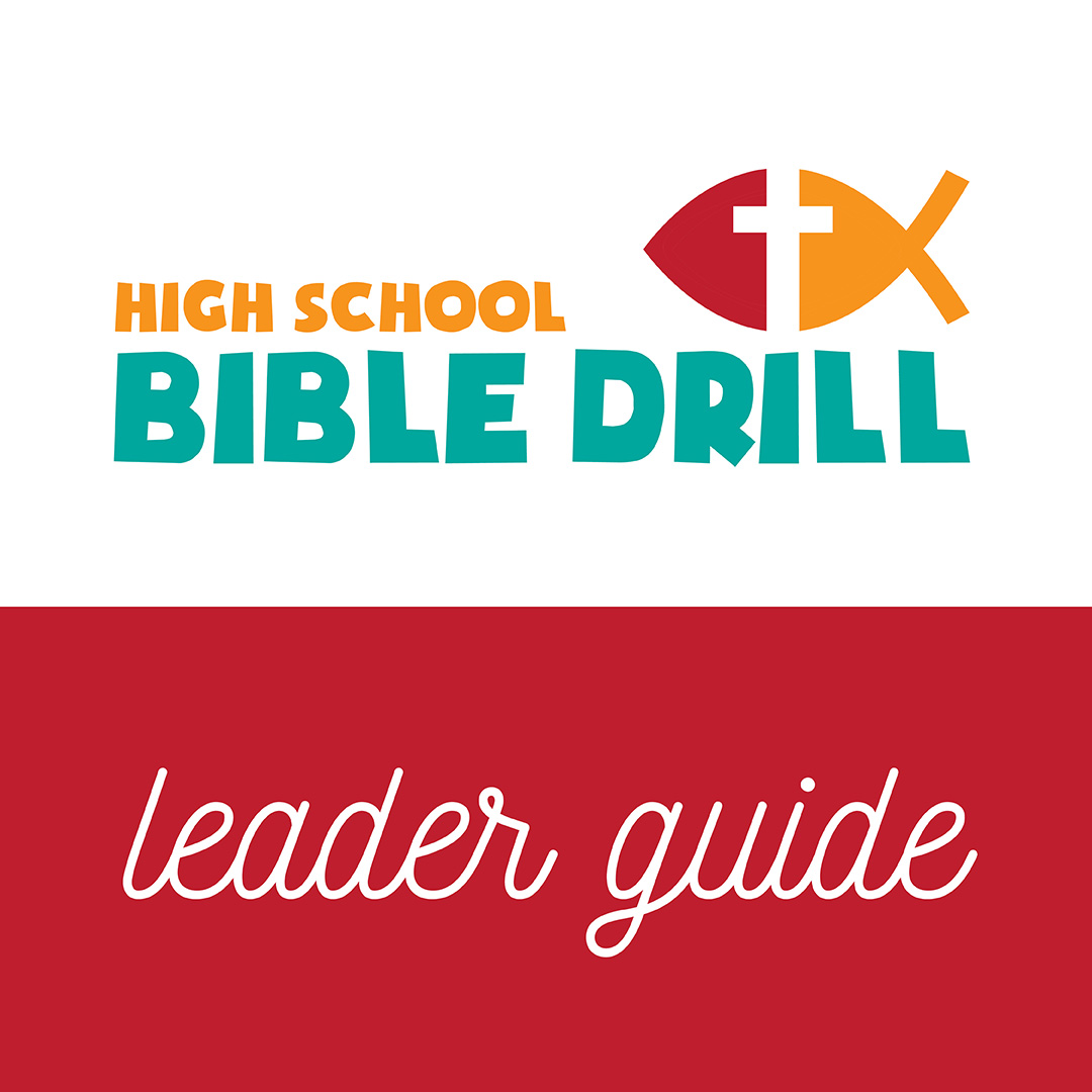 Image for High School Bible Drill Leader Guide