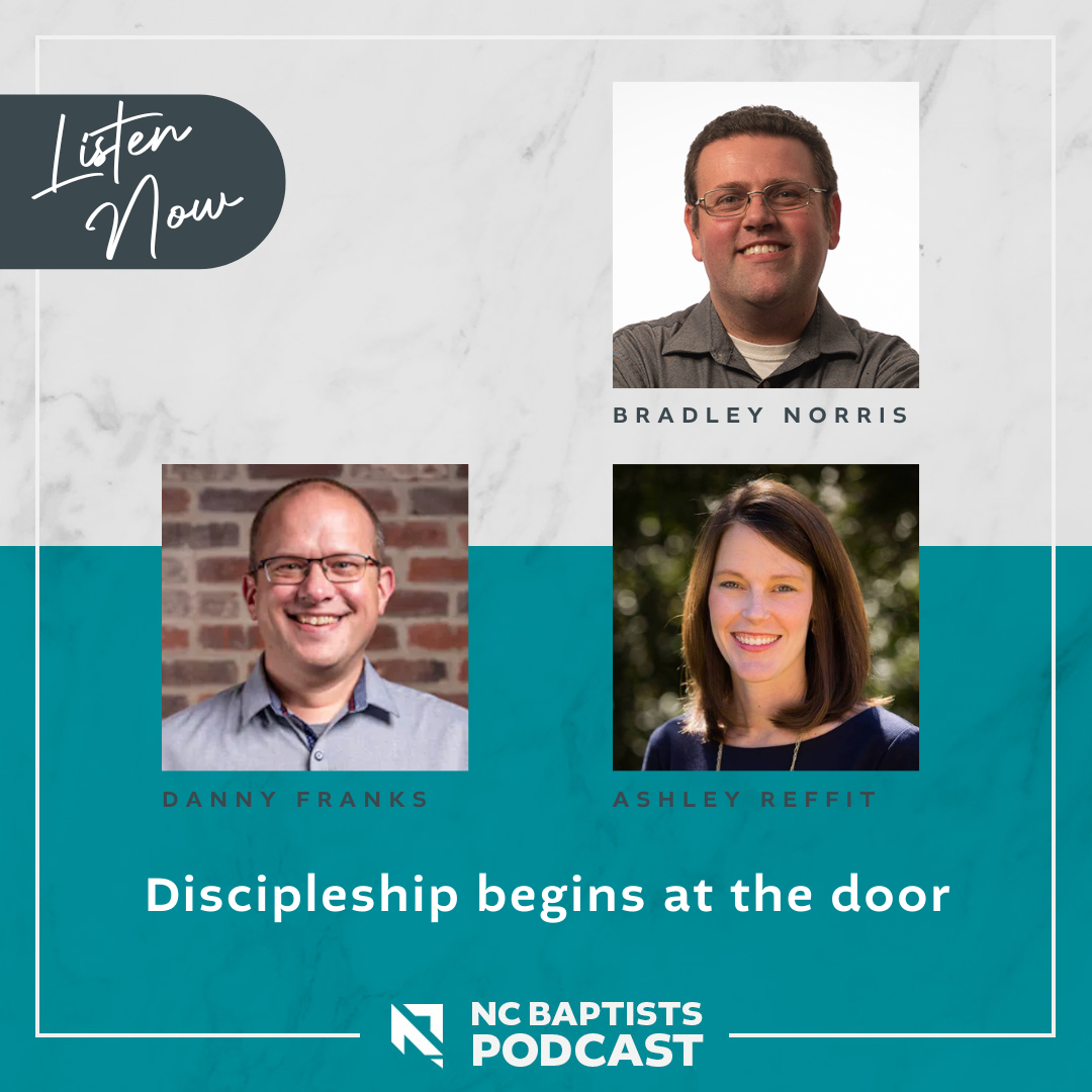 Image for Discipleship begins at the door