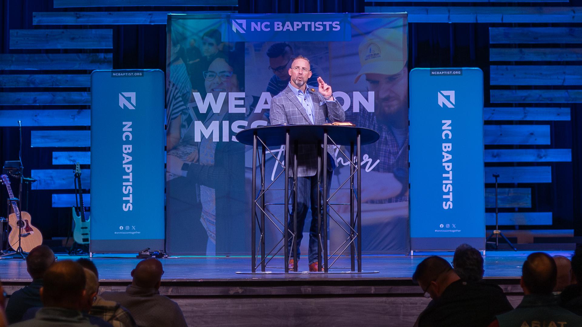 Pressley comparte la necesidad de discipulado en la conferencia anual baptista de Carolina del Norte
