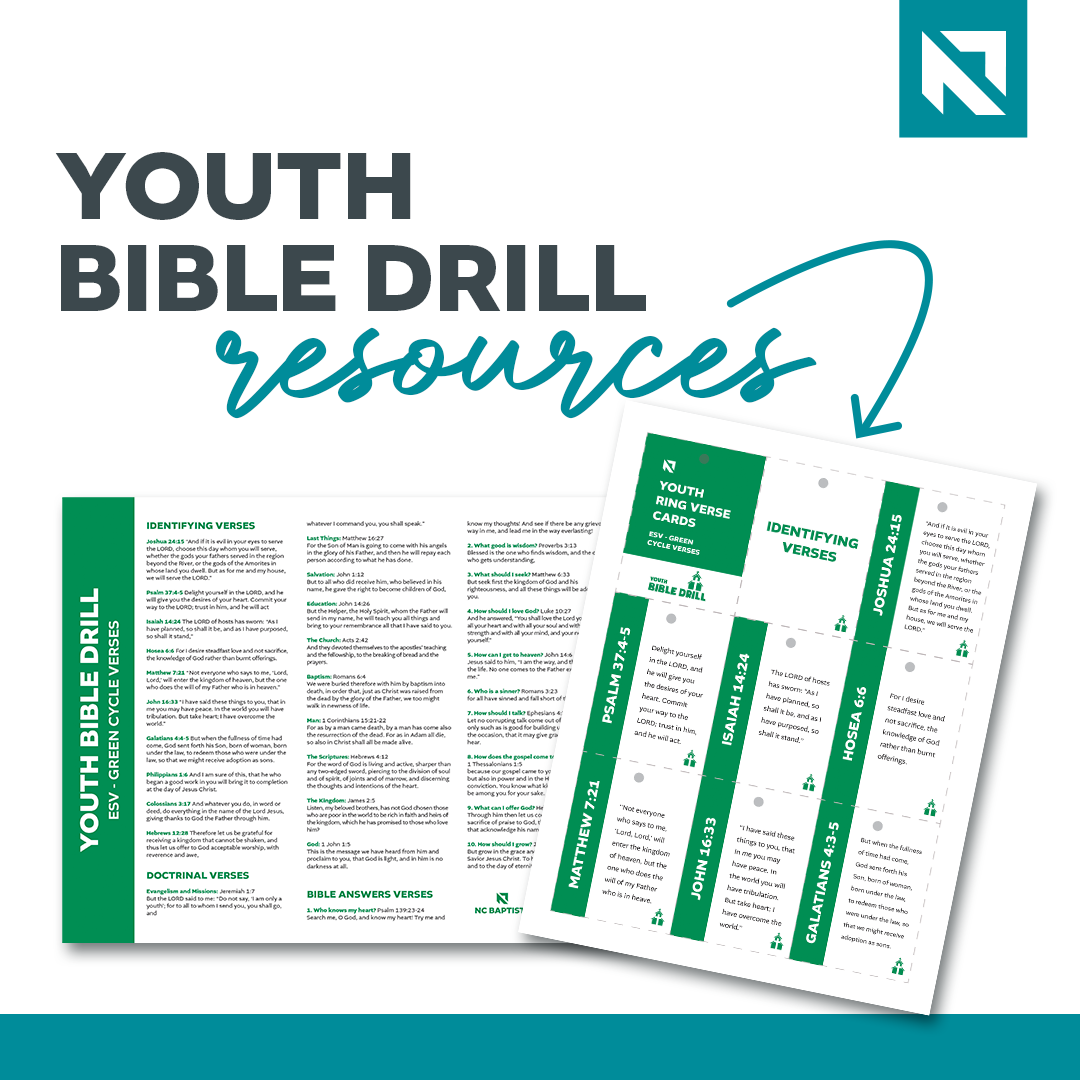 Image for Youth Bible Drill Resources (Green Cycle)